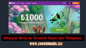 Mroyun, Giriş, Kayıt, Casino, Mobil, Canlı, Oyna